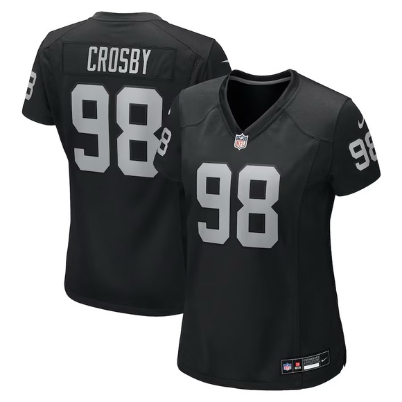 Nike Tops - Women's Nike Maxx Crosby Las Vegas Raiders Jersey new no tags original packaging